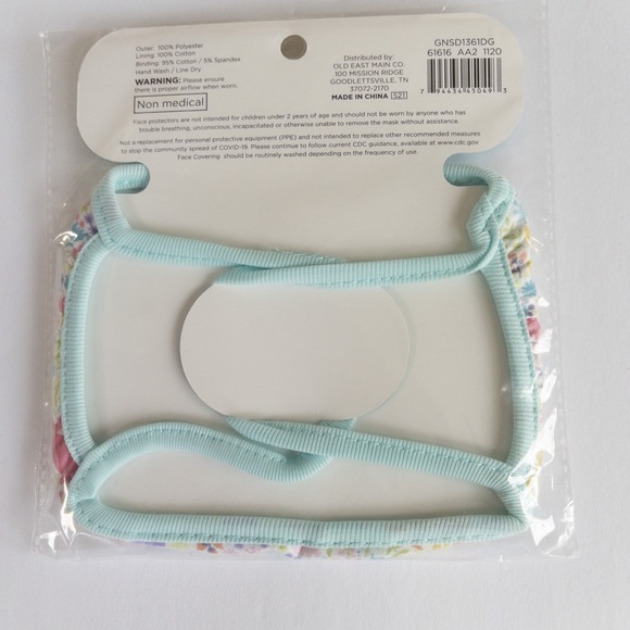 Easter Face Mask, New Face Mask, Bunny Face Mask - Picture 3 of 3